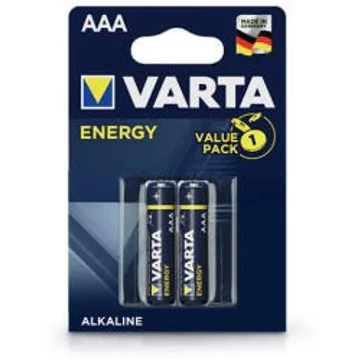 Varta AAA tartós alkáli elem (2 db/csomag)