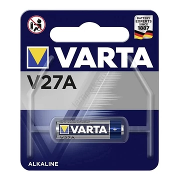 Varta V27A alkáli elem, 12V
