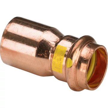 22–15 mm-es vörösréz press szűkítő (gázüzemre)
