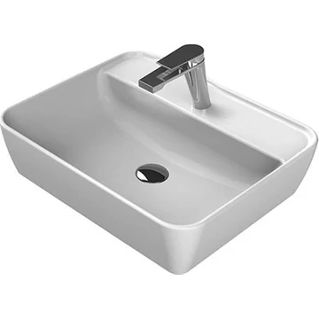 CeraStyle One Top Counter pultra ültethető szögletes mosdó, 55x45 cm (VIVA.76700)