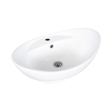 GONDOLA pultra ültethető mosdó, 59x39 cm (E6048A)