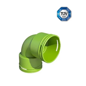 Vortice Könyökidom 90° flexibilis csőhöz, DN75/63 (188173)