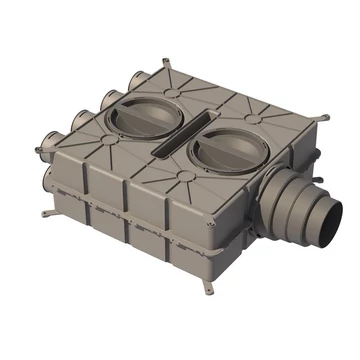 Vortice Elosztó doboz, 8 csatlakozási ponttal, lapos (188583)