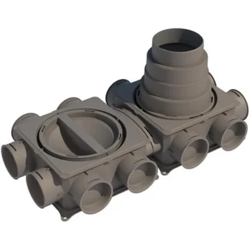 Vortice Elosztó doboz, 1 soros, 12 csatlakozással (188633)