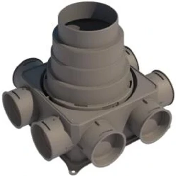 Vortice Elosztó doboz, 1 soros, 8 csatlakozással (188646 / 188591)