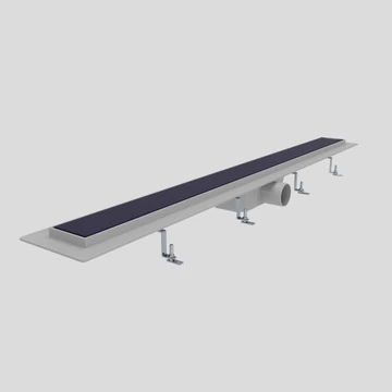 Styron zuhanyfolyóka, 800-as, BRONZ üveg (STY-G2-80)