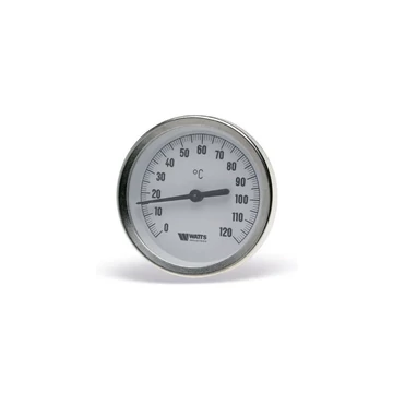 Wika hátsó csatlakozású hőmérő, 50 mm-es hüvely, 120 °C, 63 mm, 1/2" (00001011)