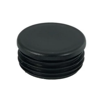 Csődugó, műanyag, 2", fekete (100 db/csomag)