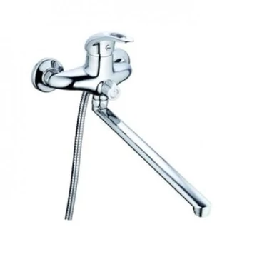 Zegor KMT (kád-mosdó-töltő) csaptelep zuhanyszettel (SOP10-A146)