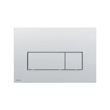 Alcaplast Nyomólap, matt króm, szögletes (M572)