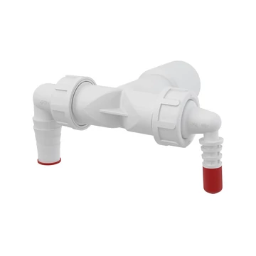 Alcaplast Mosógépszifon dupla csonkkal, 40/32 mm (P156Z)