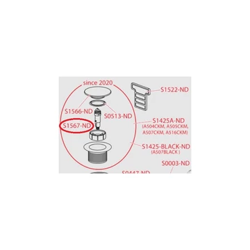Alcaplast Alkatrész (S1567-ND)