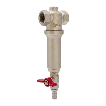 Everline fém visszaöblíthető vízszűrő, 1" (EWF-AU11)