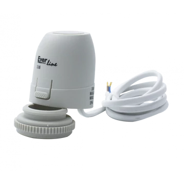 Everline szelepmozgató motor, 230 V, M30 (alaphelyzetben zárt) (EVP-TEA2035)