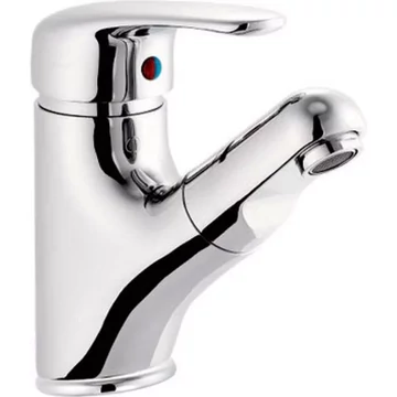 Aqualine Kasiopea mosdó csaptelep, kihúzható zuhanyfejjel (1107-05)