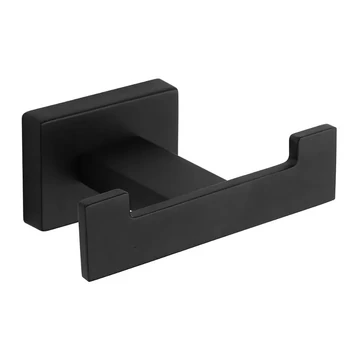 Aqualine Apolló Dupla fali fogas, matt fekete (1416-23B)