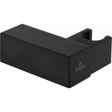 Sapho Square Fali kézizuhany tartó, matt fekete (ANSN21U)