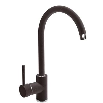 Deante Nemezja Magasított (oldalvezérelt) mosogató csaptelep, fekete (BEN 262M)