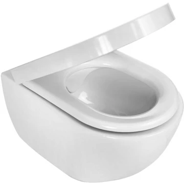 Deante Peonia Fali WC csésze, perem nélküli (Rimfree) kivitel, fehér (CDE 6ZPW)