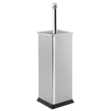 Aqualine Simple Line Szögletes WC-kefe tartó, rozsdamentes acél (GA1210)