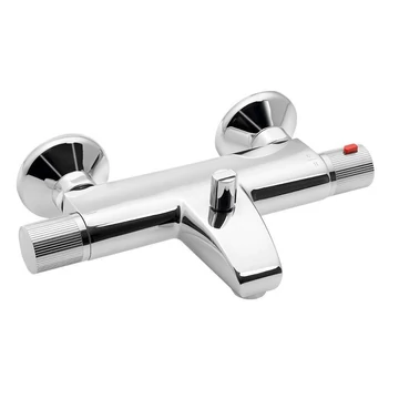 Sapho Action Termosztátos kádtöltő csaptelep, zuhanyszett nélkül, króm (MB106)