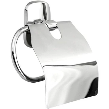 Aqualine Rumba WC-papír tartó, fedél nélkül, króm (RB107)