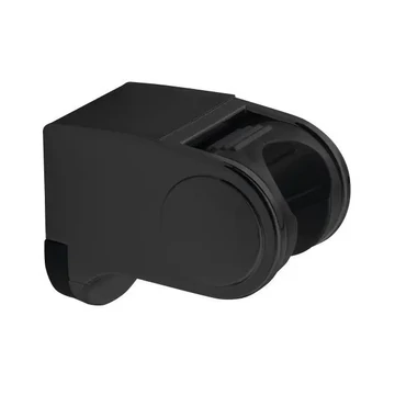 Aqualine Fali zuhanyfejtartó, állítható, matt fekete (SC140)