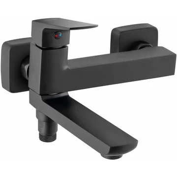 Ferro Vitto kádtöltő csaptelep, befordítható kifolyócsővel, fekete (BVI1RVLBL)