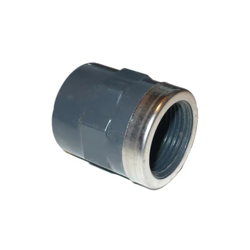 PVC nyomó átmeneti idom, 50 mm – 6/4", belső menetes