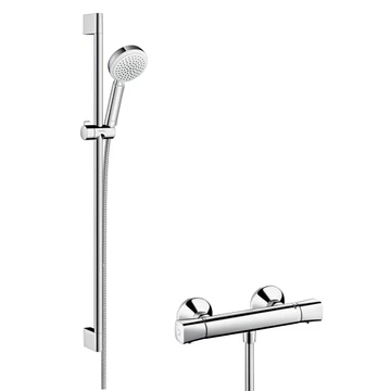 Hansgrohe Ecostat Combi 0,9 m Crometta 100 Vario kézizuhannyal (270314)