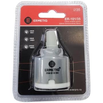 Kerámia betét csaptelephez, 35 mm-es, alacsony (ER-101/35)
