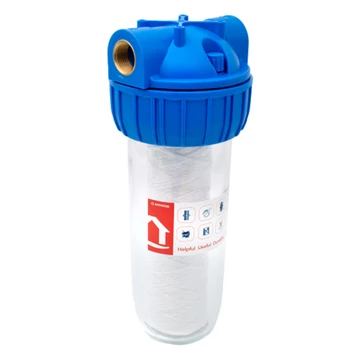 Ermetiq 10" poharas vízszűrő, 3/4" + pamut patron és tartozékok (EWY-F34/10)