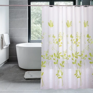 Ermetiq "Pillangók" zuhanyfüggöny, 180x200 cm, vízálló PEVA (ER-SCE007)