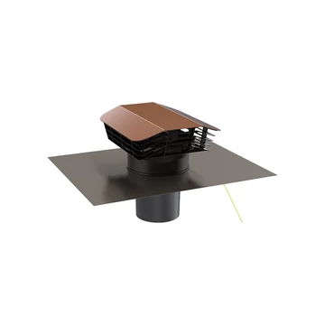 CAIROX CT 160B Tetőkivezető sapka, fém (CT 160B)