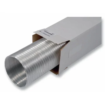 CAIROX SEMIFLEX Félmerev alumínium flexibilis cső, 165mm, L=3m, max. 250°C (165)