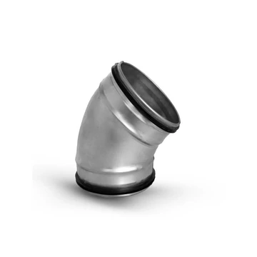 Alnor Könyökidom, szegmentált, gumis tömítéssel, 45°, NA250 (BSL-250-45)