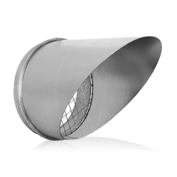 Alnor Kimeneti nyílás védőhálóval, NA200-45° (ASV-45-200)