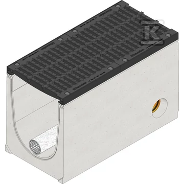 ACO Rozsdamentes (Rm) padlóösszefolyó, EG150, függőleges (97320)