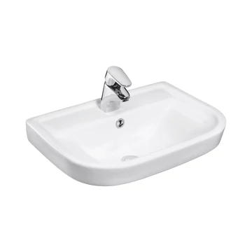 Alföldi Bázis mosdó, 56x41 cm, középen csaplyukas (5116)