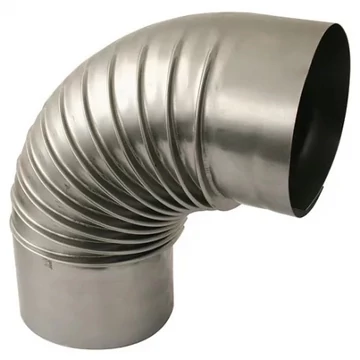 Füstcső könyök 150/90 alumínium