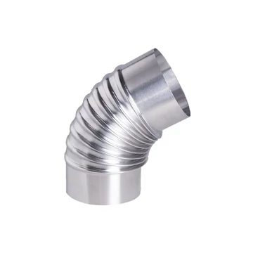 Füstcső könyök 150/45 alumínium