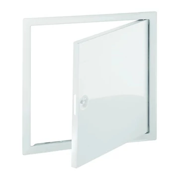 Szervizajtó PVC, 150x200 mm, fehér (AERO.DT11)