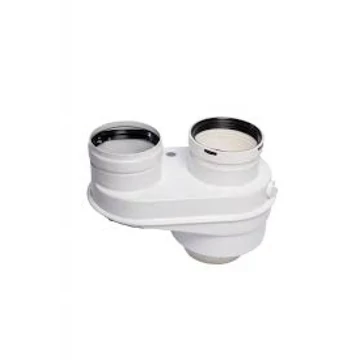 Brilon szétválasztó adapter, 60/100 - 2x80 mm (PAD6010080)