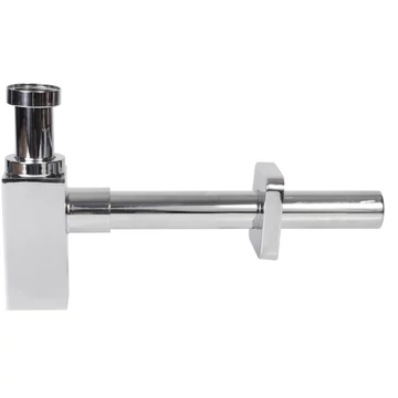 Búraszifon, fém, szögletes (STY 533-FSZ)