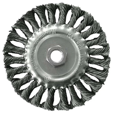 Drótkorong 125mm sodrott M 14x2, sarokcsiszolóra MAD.17026