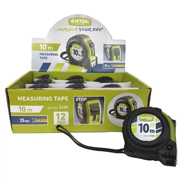 Mérőszalag 10mx25mm MAD.3149