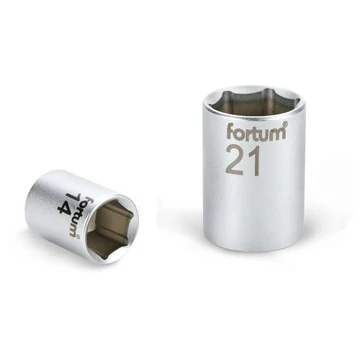 Fortum Dugókulcsfej 1/2", 15mm, mattkróm (MAD.4700415)