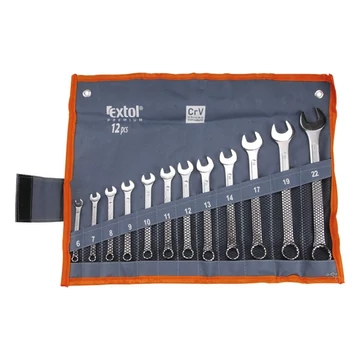 Extol Csillag-villás kulcs készlet, 6-22mm, 12 részes (MAD.6333)