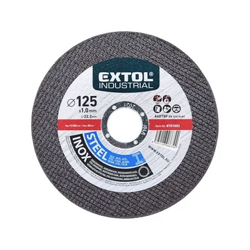 Extol Vágókorong 125x1,0mm, acél/inox (MAD.8701002)