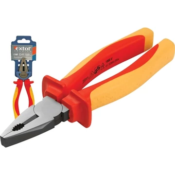 Extol Kombinált fogó 160mm, szigetelt 1000V (MAD.8813170)